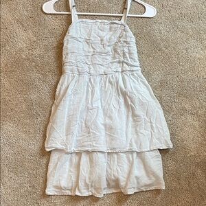 Abercrombie Kids Soft Blue Layered Dress